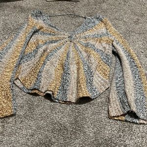 Free People Bell Sleeve Sweater